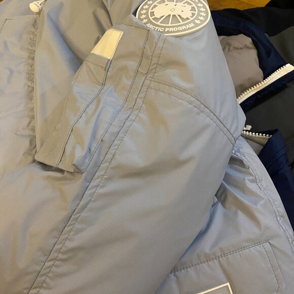 CANADA GOOSE Chilliwack Down Parka In Dawn Blue [NEW with TAGS] - Picture 6 of 8